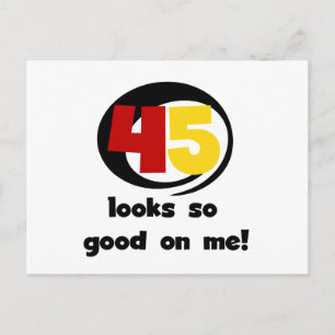 Carte Postale 45 T-shirts et cadeaux sont si bons pour moi