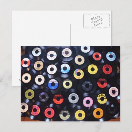 Carte Postale 45 tr/min (Devant / Derrière)