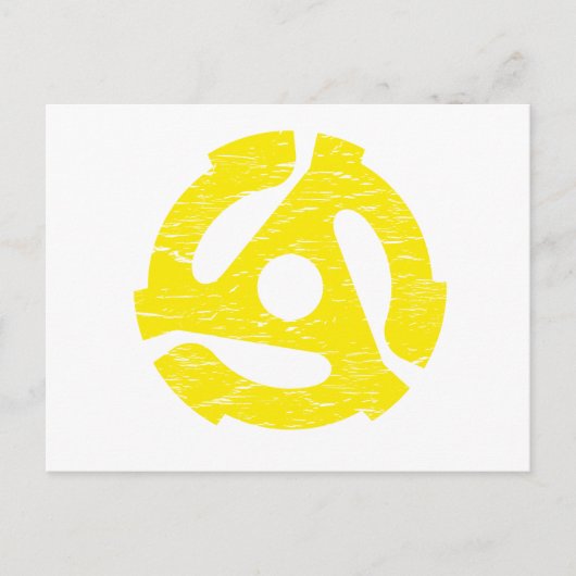 Carte Postale 45 tr/min rétro (Devant)