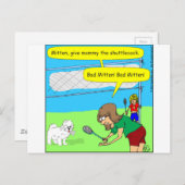 Carte Postale 474 mauvais mitten Cartoon (Devant / Derrière)