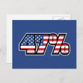 Carte Postale 47 Pour Cent (Devant / Derrière)