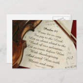 carte postale 48 de musique (Devant / Derrière)