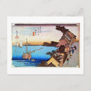 CARTE POSTALE 4. 神 奈 川 宿, 広 重