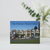 Carte postale #4-1 des San Francisco Painted Ladie (Debout devant)