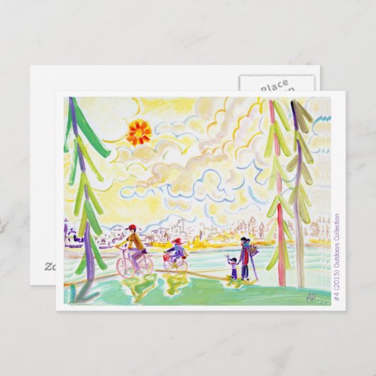 Carte Postale #4 (2015) ©Collection extérieure 2016 (Devant / Derrière)