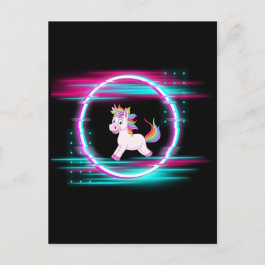 Carte Postale 4. Amour de licorne (Devant)