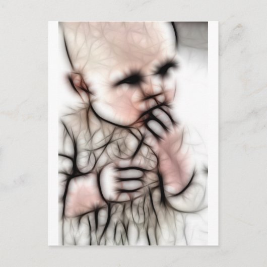 Carte Postale 4 - Bébé Gear foncée (Devant)