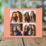 Carte Postale 4 Collage de photos - vous pouvez changer la coule<br><div class="desc">Utilisez vos photos Instagram carrés pour obtenir les meilleurs résultats ! POUR MODIFIER L'ARRIÈRE - PLAN - cliquez sur la personnaliser ou la zone de conception avancée, puis choisissez une couleur dans le sélecteur de couleurs. Ajoutez vos photos et clichés préférés à cette bande de film pour un garde-mémoire amusant....</div>