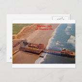 Carte postale #4 de château de brigantin rétro (Devant / Derrière)