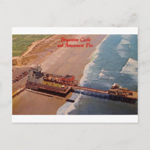 Carte postale #4 de château de brigantin rétro