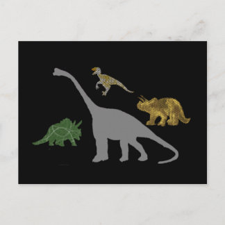 Carte postale 4 Dinos