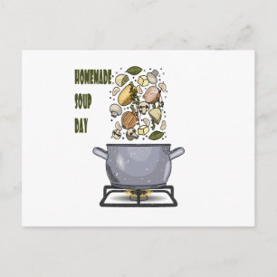 Carte Postale 4 février - Journée de la soupe maison