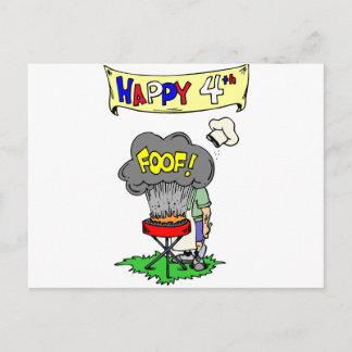 Carte Postale 4 juillet