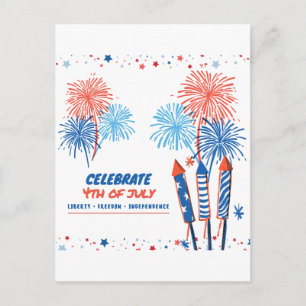 Carte Postale 4 juillet 
