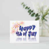 Carte Postale 4 juillet (Debout devant)