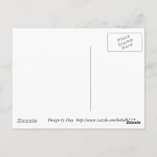 Carte Postale 4 juillet (Dos)