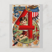 Carte Postale 4 juillet (Devant)