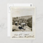 Carte Postale 4 juillet 1907 Silver Bow, Montana (Devant / Derrière)