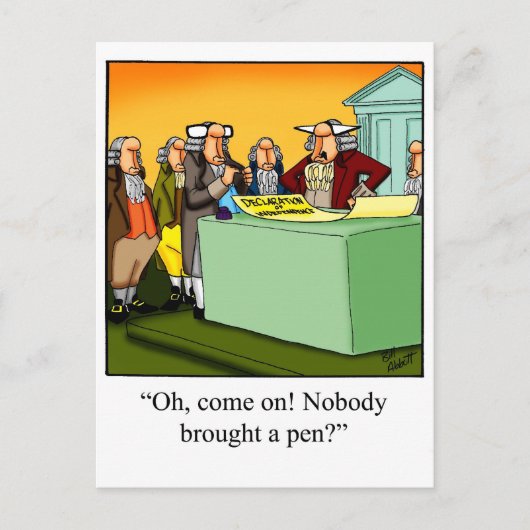 Carte Postale 4 juillet cadeau ! (Devant)