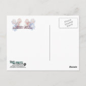 Carte Postale 4 juillet - Carlin (Dos)