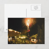 Carte Postale 4 juillet Fireworks Aspen CO (Devant / Derrière)