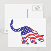 Carte Postale 4 juillet Kitty Cats (Devant / Derrière)