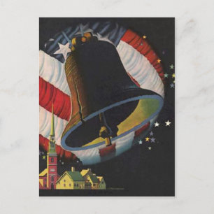 Carte Postale 4 juillet vintage