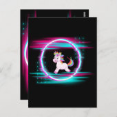 Carte Postale 4.L'amour de licorne (Devant / Derrière)