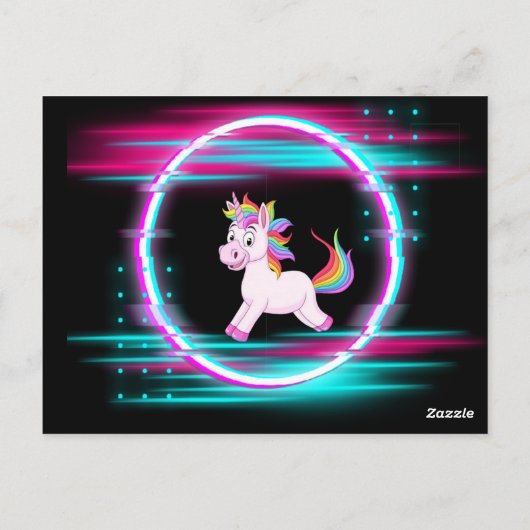 Carte Postale 4.L'amour de licorne (Dos)