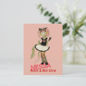 Carte Postale 4 Petits monstres - Nessa (Debout devant)