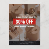 Carte Postale 4 Photos Black Vendredi Promo produit de vente (Devant)