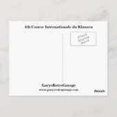 Carte Postale 4e cours Internationale du Klausen (Dos)