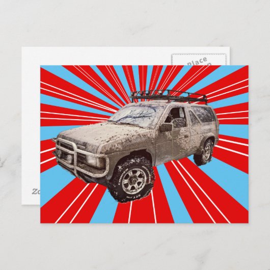 CARTE POSTALE 4X (Devant / Derrière)