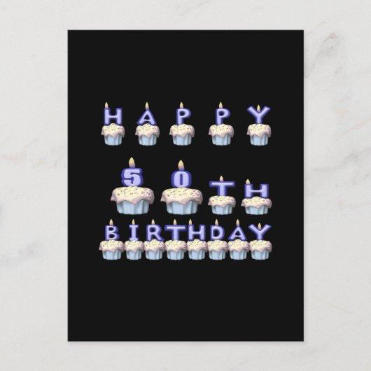 Carte Postale 50 Ans (Devant)