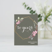 Carte Postale "50 ans de l'éternité : un anniversaire à retenir" (Debout devant)