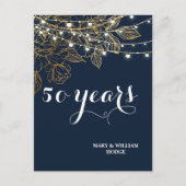 Carte Postale "50 ans de l'éternité : un anniversaire à retenir" (Devant)