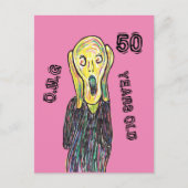 Carte Postale 50 ans joyeux anniversaire tout âge   (Devant)