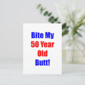 Carte Postale 50 Bite My Butt (Debout devant)