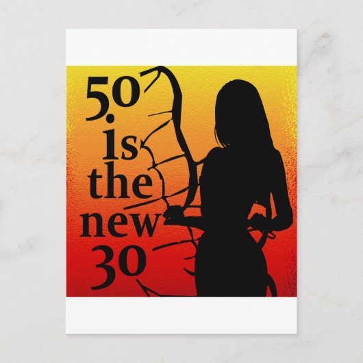 Carte Postale 50, c'est le New 30, 50e Birthday Toxits ! (Devant)
