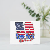 Carte Postale 50 Conceptions d'anniversaire de l'âme de New York (Debout devant)