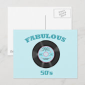 Carte Postale 50 fabuleux (Devant / Derrière)