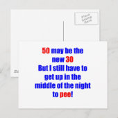 Carte Postale 50 nouveaux 30 (Devant / Derrière)