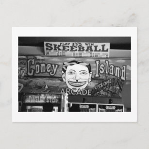 Carte postale '50c Skeeball' (Coney Island, NY)