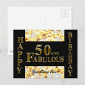 Carte Postale 50e anniversaire (Devant / Derrière)