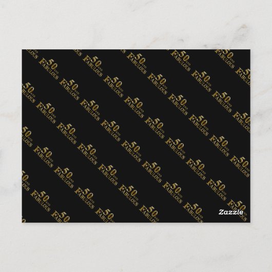 Carte Postale 50e anniversaire (Dos)