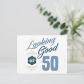 Carte Postale 50e anniversaire A l'air bon (Debout devant)