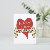 Carte Postale 50ème. Anniversaire (Debout devant)