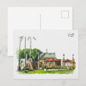 Carte Postale 52 : café du parc Victoria (Devant / Derrière)