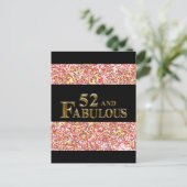 Carte Postale 52e anniversaire  (Debout devant)