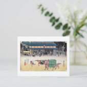 CARTE POSTALE 53. 草 津 宿, 広 (Debout devant)